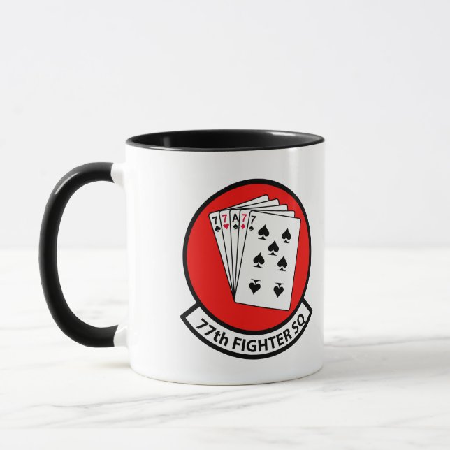 77th Fighter Squadron Mug (Left)