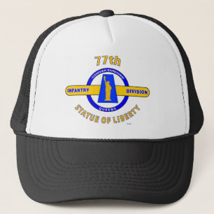 77TH INFANTRY DIVISION "STATUE OF LIBERTY" TRUCKER HAT