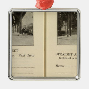 78689 Broadway & 230th St Dobbs Ferry Metal Tree Decoration