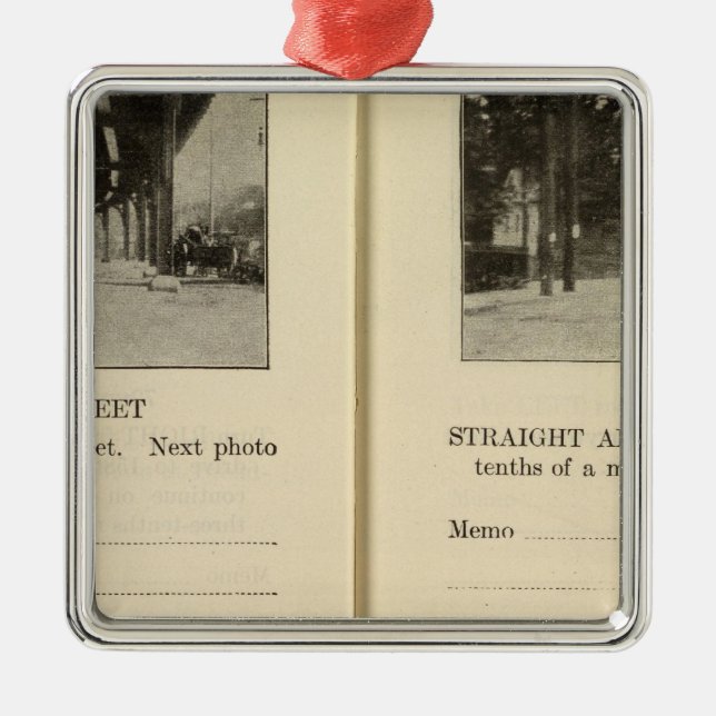 78689 Broadway & 230th St Dobbs Ferry Metal Tree Decoration (Front)