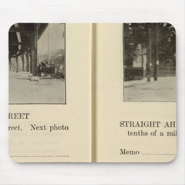 78689 Broadway & 230th St Dobbs Ferry Mouse Mat (Front)