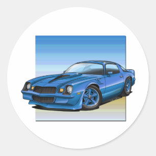 78-81 Camaro Classic Round Sticker