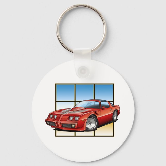 78-81 Firebird Key Ring (Front)