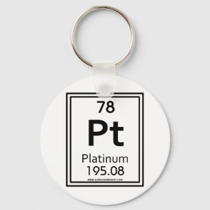 78 Platinum Key Ring