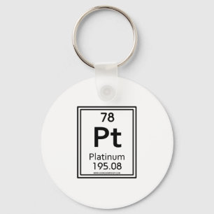 78 Platinum Key Ring