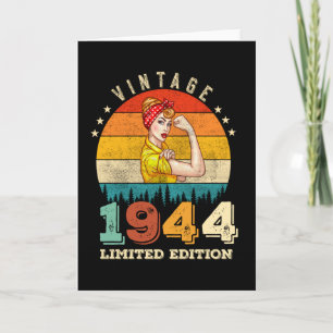 78 Year Old Women Bday 1944 Vintage 78th Birthday Card