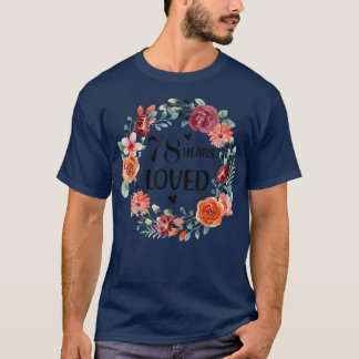78 Years Loved Mom Grandma 78 Years Old Birthday 1 T-Shirt