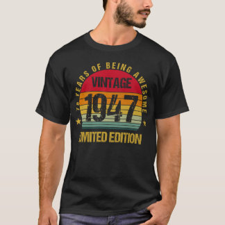 78 Years Old Seventy-Eight 1947 78th Birthday Cute T-Shirt