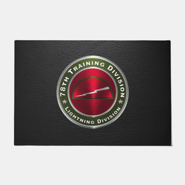 78th Training Division  Doormat (Front)
