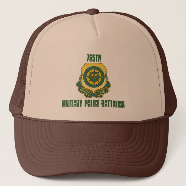 795th, Military Police Battalion Trucker Hat (Front)
