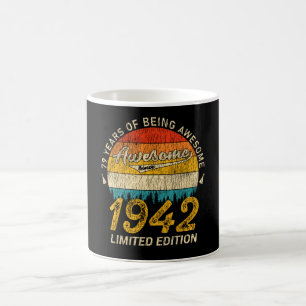 79 Year Old Bday 1942 Awesome Since 79th Birthday Coffee Mug