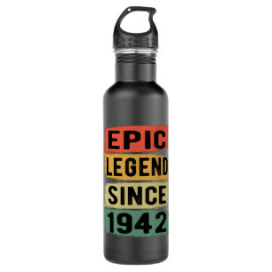 79 Years Old Bday 1942 Epic Legend 80th Birthday 710 Ml Water Bottle