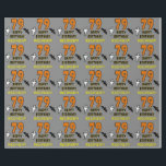 79th Birthday: Spooky Halloween Theme, Custom Name Wrapping Paper<br><div class="desc">This spooky and scary Hallowe'en birthday themed wrapping paper design features a large number "79", along with the message "HAPPY BIRTHDAY, ", and a custom name. There are also depictions of a bat and a ghost on the front. Wrapping paper like this might be a fun way of wrapping gifts...</div>