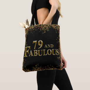 79th Birthday Tote Bag