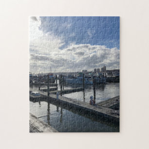 79th Street Boat Basin NYC Hudson River Boats Jigsaw Puzzle
