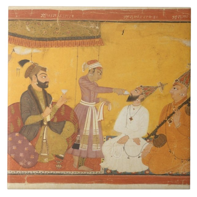 ]7.110/359 Gosain Narayan takes poison in the pres Tile (Front)