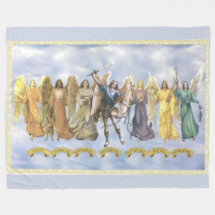 7 ARCHANGELS  FLEECE BLANKET