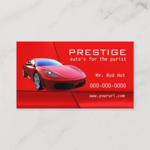 #7 Automotive Industry business card