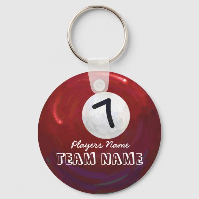7 Ball Key Ring (Front)