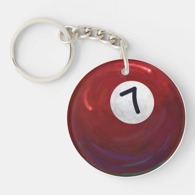 7 Ball Key Ring (Front)