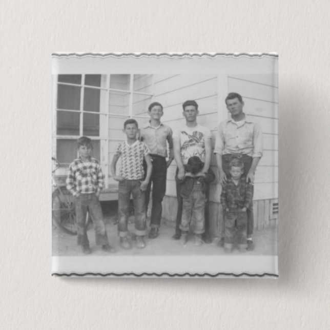 7 Brandon Boys 15 Cm Square Badge (Front)