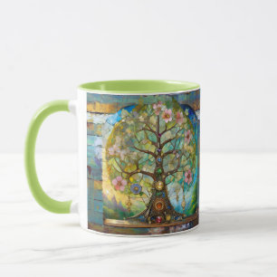 7 Chakra Blossoming Tree Of Life Mug