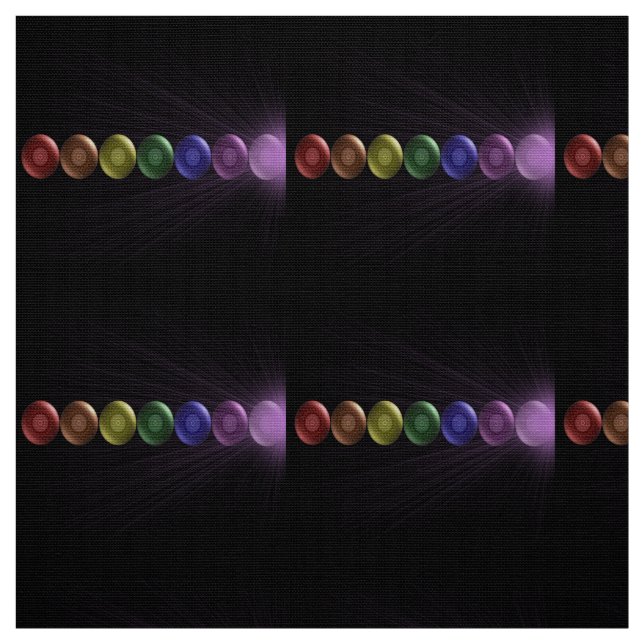 7 Chakra Fabric (Swatch)