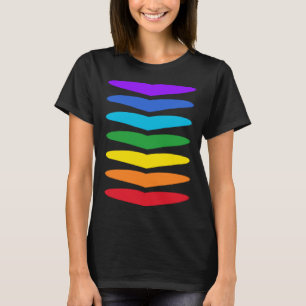 7 Chakra Hearts Energy System Chakras Colours Kund T-Shirt