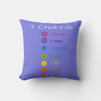 7 Chakras Cushion
