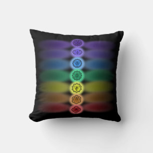 7 chakras cushion