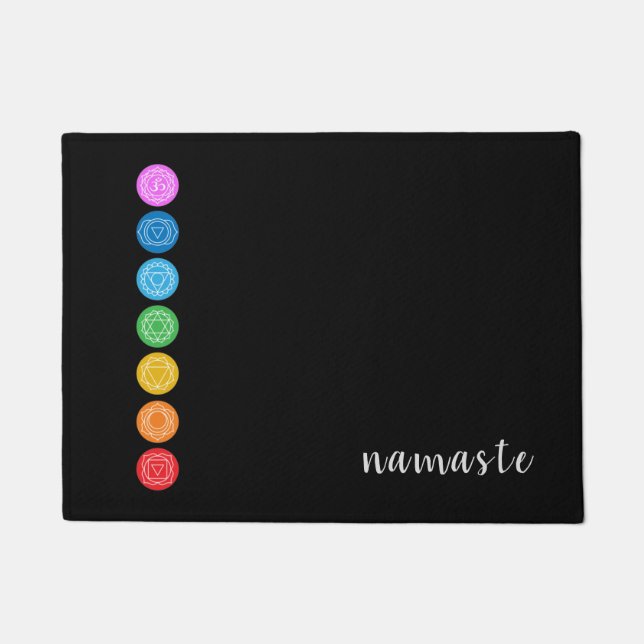 7 Chakras  Doormat (Front)