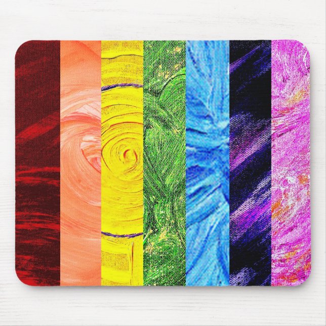 7 Chakras Mouse Mat (Front)