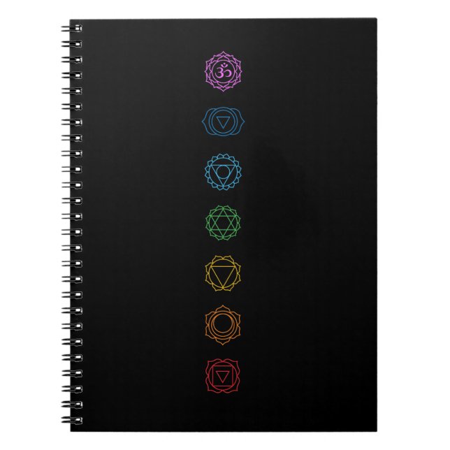 7 Chakras Notebook (Front)