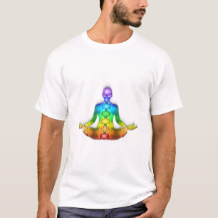 7 Chakras Yoga Meditation Yaga And Fitness Lover T-Shirt