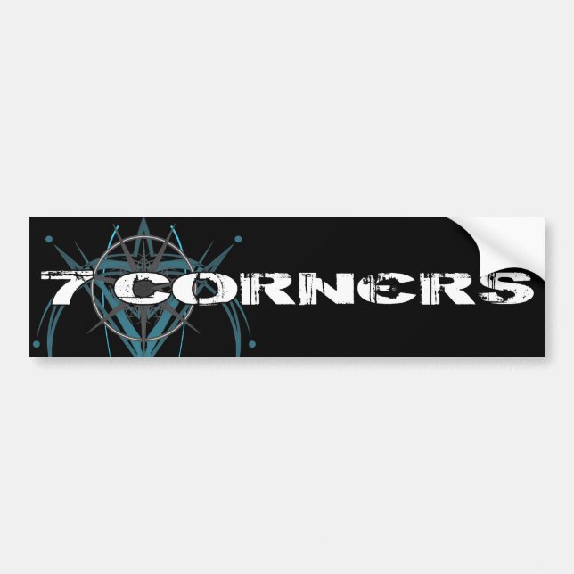 7 Corners Bumper Sticker (Front)