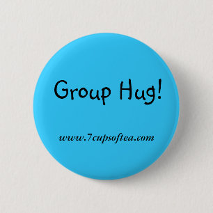 7 Cups of Tea Slogans 6 Cm Round Badge