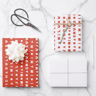 7 DAYS OF KWANZAA WRAPPING PAPER SHEET