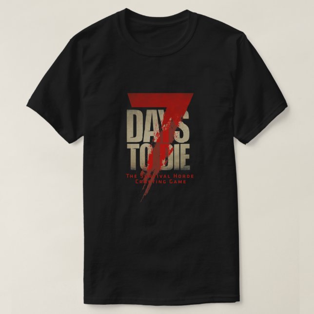 7 Days To Die T-Shirt (Design Front)