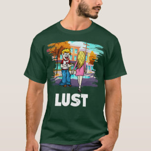 7 Deadly Sins Lust Halloween Costume T-Shirt