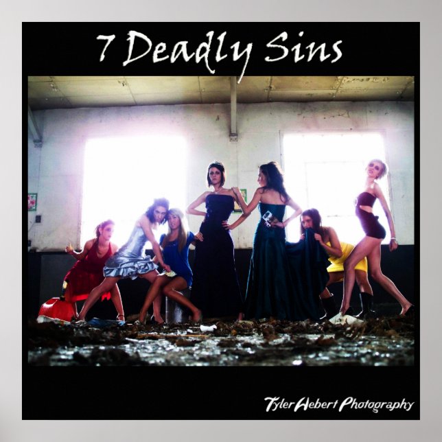 7 Deadly Sins Poster (Front)