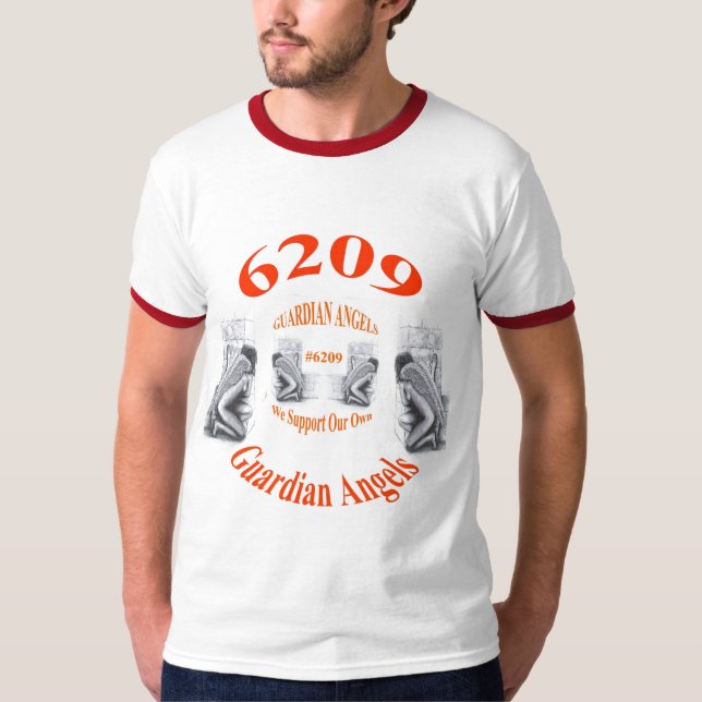 #7 Double logo GUARDIAN ANGELS T-Shirt (Front)