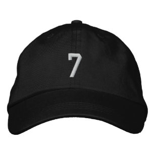 7 EMBROIDERED HAT