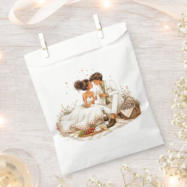 #7  Forever Love  Favour Bags (Clipped)