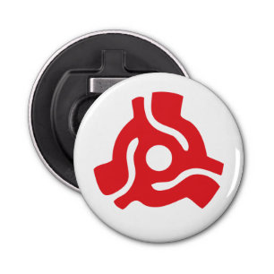 7 inch 45 rpm vinyl adapter insert spindle spider bottle opener