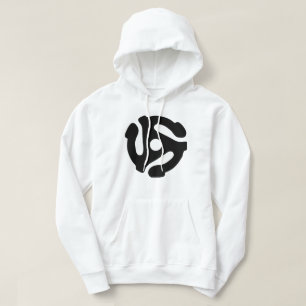 7 inch 45 rpm vinyl adapter insert spindle spider hoodie