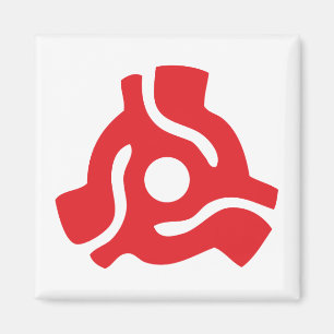 7 inch 45 rpm vinyl adapter insert spindle spider magnet