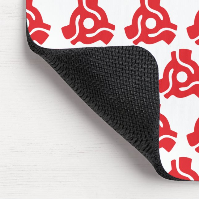 7 inch 45 rpm vinyl adapter insert spindle spider mouse mat (Corner)