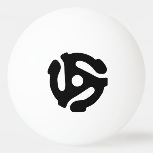 7 inch 45 rpm vinyl adapter insert spindle spider ping pong ball