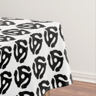 7 inch 45 rpm vinyl adapter insert spindle spider tablecloth
