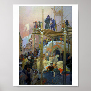 #7 Jan Milic of Kromeriz, Mucha Poster